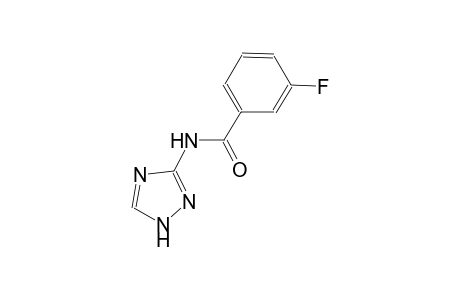 3-fluoro-N-(1H-1,2,4-triazol-3-yl)benzamide