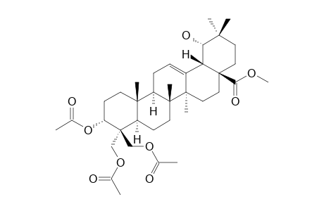 METHYL-3-ALPHA,23,24-TRIACETOXY-19-ALPHA-HYDROXY-OLEAN-12-EN-28-OATE