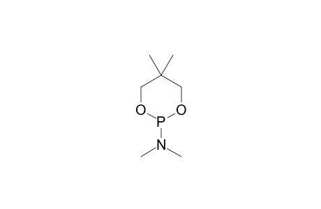 1,3,2-Dioxaphosphorinane, 2-(dimethylamino)-5,5-dimethyl-