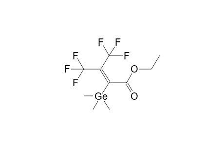 ETHYL 3,3-BIS(TRIFLUOROMETHYL)-2-TRIMETHYLGERMYLACRYLATE