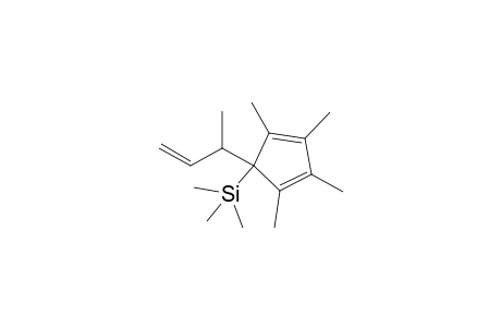 1,2,3,4-Tetramethyl-5-(1'-methylallyl)-5-(trimethylsilyl)cyclopenta-1,3-diene