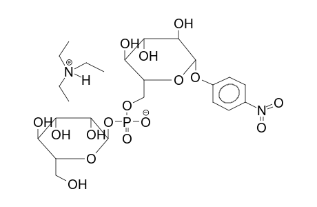 PARA-NITROPHENYL 6-O-(ALPHA-D-MANNOPYRANOSYLPHOSPHO)-BETA-D-GLUCOPYRANOSIDE, TRIETHYLAMMONIUM SALT