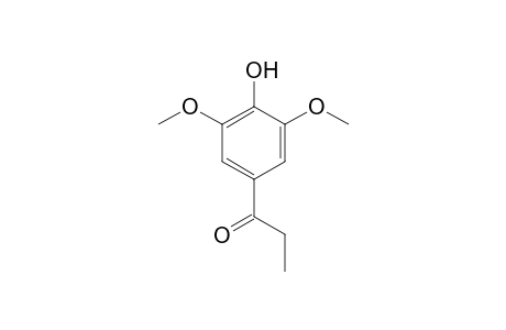 1-(4-hydroxy-3,5-dimethoxy-phenyl)propan-1-one