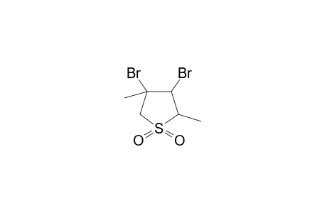 3,4-dibromo-2,4-dimethyltetrahydrothiophene, 1,1-dioxide