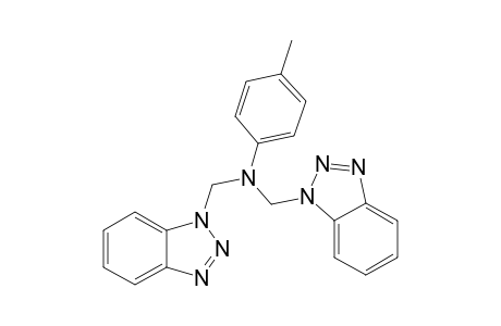 N,N-BIS-(BENZOTRIAZOL-1-YL-METHYL)-4-METHYL-ANILINE