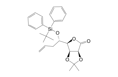 5-O-TERT.-BUTYLDIPHENYLSILYL-2,3-O-ISOPROPYLIDENE-6,7,8-TRIDEOXY-BETA-L-GULO-OCT-7-ENO-1,4-LACTONE