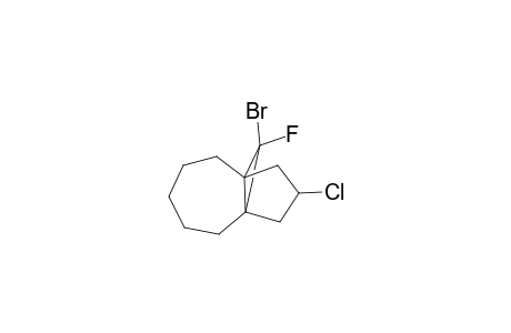 anti-11-Bromo-endo-9-chloro-syn-11-fluorotricyclo[5.3.1.0]undecane