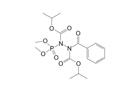 Diisopropyl 1-Benzoyl-2-(dimethoxyphosphoryl)-1,2-hydrazinedicarboxylate