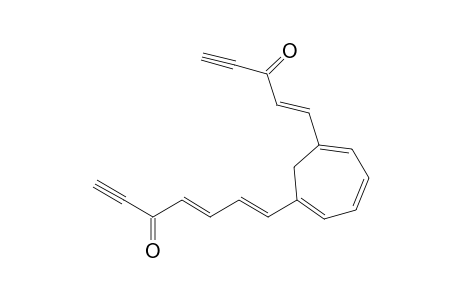 (4E,6E)-7-[6-[(E)-3-ketopent-1-en-4-ynyl]cyclohepta-1,3,5-trien-1-yl]hepta-4,6-dien-1-yn-3-one