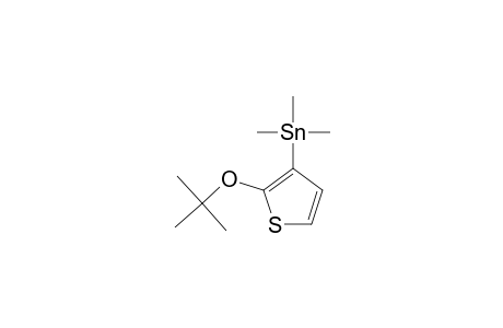 2-TERT.-BUTOXY-3-TRIMETHYLSTANNYLTHIOPHENE