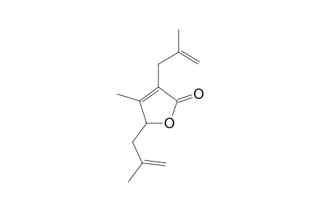 2(5H)-Furanone, 4-methyl-3,5-bis(2-methyl-2-propenyl)-