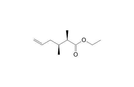 ethyl (2R,3S)-2,3-dimethylhex-5-enoate