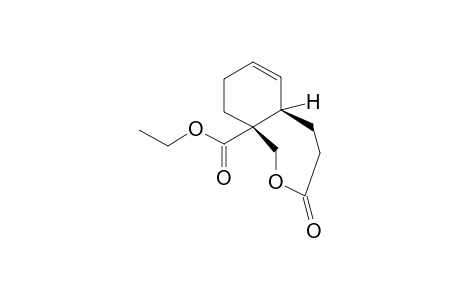 (1R,7R)-1-ETHOXYCARBONYL-4-OXO-3-OXABICYCLO-[5.4.0[UNDEC-8-ENE