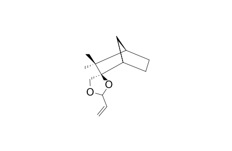 3,3-DIMETHYLBICYClO-[2.2.1]-HEPTANE-2-(S)-SPIRO-5'-(2'-ALLYL-1',3'-DIOXOLANE)