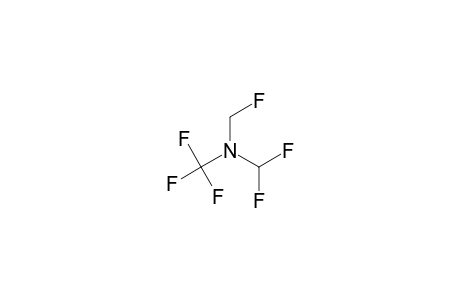 DIFLUOROMETHYL-MONOFLUOROMETHYL-TRIFLUOROMETHYL-AMINE