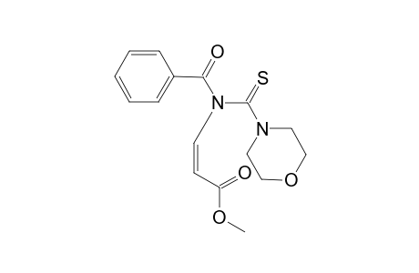 (Z)-METHYL-3-[BENZOYL-(MORPHOLIN-4-YLCARBOTHIOYL)-AMINO]-2-PROPENOATE