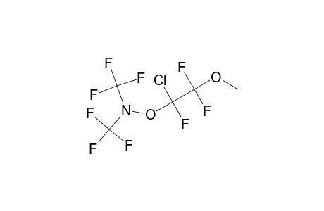 1-CHLORO-3-OXA-1,2,2-TRIFLUOROBUTYL-BISTRIFLUOROMETHYLNITROXIDE