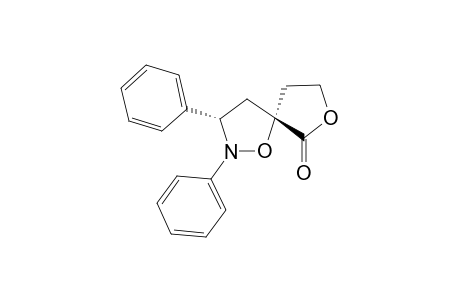 (3S*,3'S*)-SPIRO-[TETRAHYDROFURAN-2-ONE-3,5'-(2',3'-DIPHENYL)-TETRAHYDROISOXAZOLE]