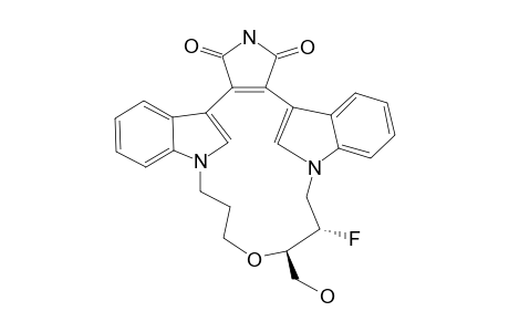 #5;(19R,20S)-20-FLUORO-19-(HYDROXYMETHYL)-18-OXA-4,14,21-TRIAZAHEXACYCLO-[20.6.1.1(7,14).0(2,6).0(8,13).0(22,28)]-TRIACONTA-1(29),2(6),7(30),8,10,12,23(28),24,