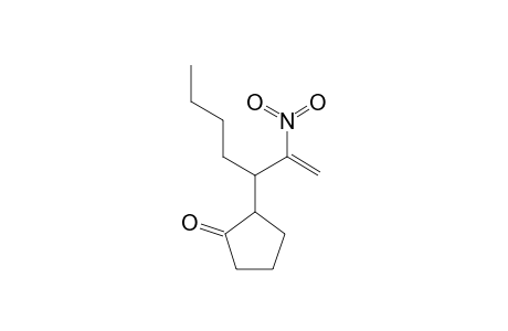 2-(1-Butyl-2-nitro-2-propenyl)cyclopentanone