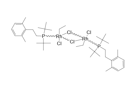 [RH-(MIU-CL)-(CL)-(C2H5)-[(T-BU)(2)-PCH2CH2C6H3-2,6-ME2-KAPPA-P]](2)