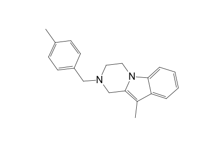 2-(PARA-METHYLBENZYL)-10-METHYL-1,2,3,4-TETRAHYDROPYRAZINO-[1,2-A]-INDOLE