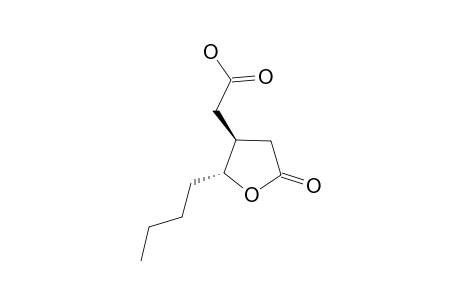 (4S,5R)-(TRANS)-5-N-BUTYL-4-(CARBOXYMETHYL)-4,5-DIHYDRO-2(3H)-FURANONE