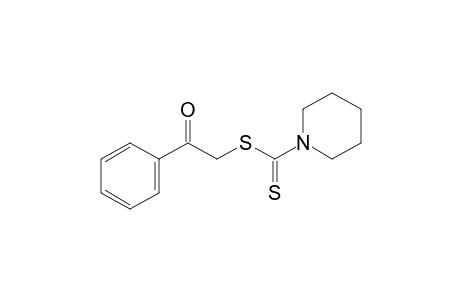 1-piperidinecarbodithioic acid, phenacyl ester