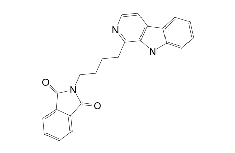 2-(4-(9-H-PYRIDO-[3.4-B]-INDOL-1-YL)-BUTYL)-ISOINDOLINE_1,3-DIONE