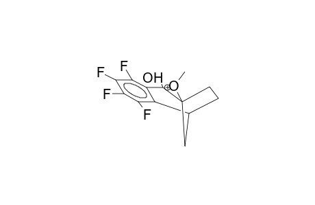 1-METHOXY-2-HYDROXY-3,4-TETRAFLUOROBENZOBICYCLO[3.2.1]OCTA-3-EN-2-YLCATION