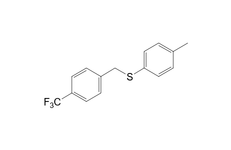 p-tolyl p-(trifluoromethyl)benzyl sulfide