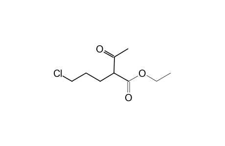 VALERIC ACID, 2-ACETYL-5-CHLORO-, ETHYL ESTER