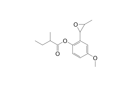 2-methylbutyric acid [4-methoxy-2-(3-methyloxiran-2-yl)phenyl] ester