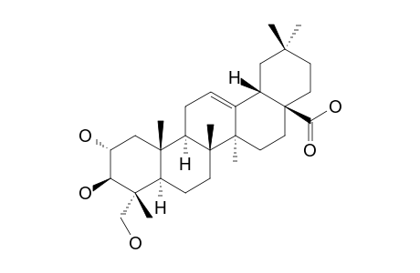 ARJUNOLIC-ACID;2-ALPHA,3-BETA,23-TRIHYDROXY-OLEAN-12-EN-28-OIC-ACID