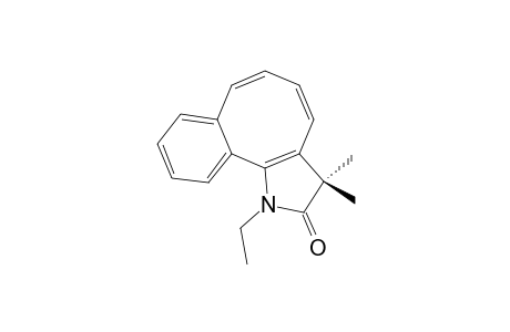 1-ETHYL-3,3-DIMETHYL-1H-BENZO-[7,8]-CYCLOOCTA-[1,2-B]-PYRROL-2(3H)-ONE