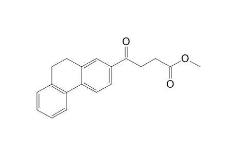 3-[(9,10-dihydro-2-phenanthryl)carbonyl]propionic acid, methyl ester