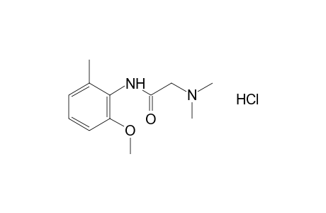 2-(dimethylamino)-6'-methyl-o-acetanisidine, hydrochloride