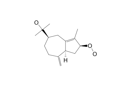 3-HYDROPEROXYAWABUKINOL;(1-ALPHA,7-BETA)-3-BETA-HYDROPEROXY-4,10(14)-GUAIADIEN-11-OL