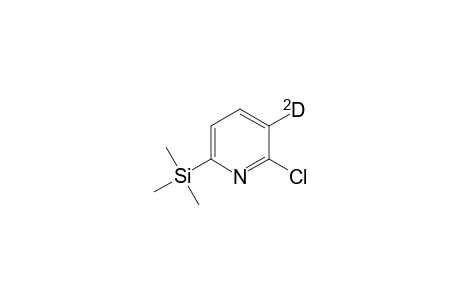 2-Chloro-[3-2H]-6-pyridyl(trimethyl)silane