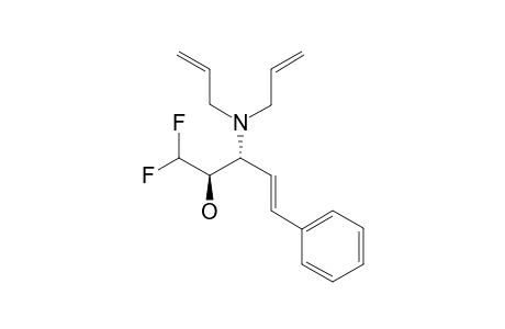 (2R,3R)-3-DIALLYLAMINO-1,1-DIFLUORO-5-PHENYL-4-PENTEN-2-OL