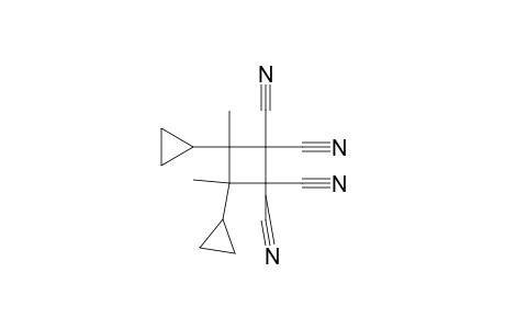 3,4-Dimethyl-3,4-dicyclopropylcyclobutane-1,1,2,2-tetracarbonitrile