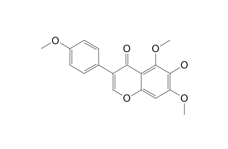 6-HYDROXY-4',5,7-TRIMETHOXYISOFLAVONE