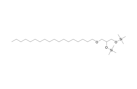 1-O-octadecylglycerol 2,3-ditrimethylsilylether