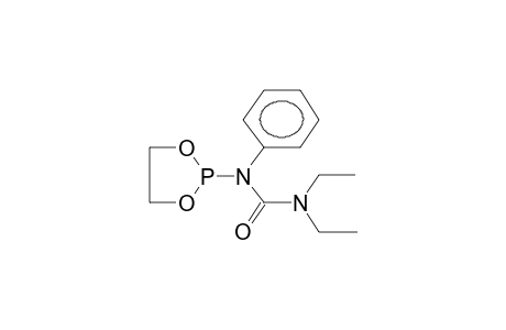 O,O-ETHYLENE-N-PHENYL-N',N'-DIETHYLUREIDOPHOSPHITE