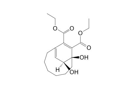 Bicyclo[6.2.2]dodeca-1(11),9-diene-9,10-dicarboxylic acid, 8,12-dihydroxy-, diethyl ester, (8R*,12S*)-