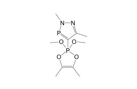 4-(2,2-DIMETHOXY-4,5-DIMETHYL-1,3,2-SIGMA(5)-DIOXAPHOSPHLO-2-YL)-2,5-DIMETHYL-2H-1,2,3-SIGMA(2)-DIAZAPHOSPHOLE