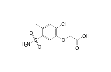 [(2-chloro-5-sulfamoyl-p-tolyl)oxy]acetic acid