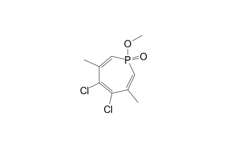 1H-Phosphepin, 4,5-dichloro-1-methoxy-3,6-dimethyl-, 1-oxide