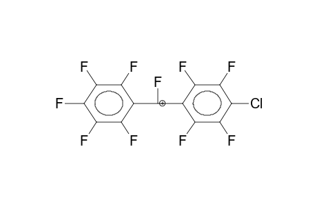 4-CHLORO-PERFLUORO-DIPHENYLMETHYL CATION