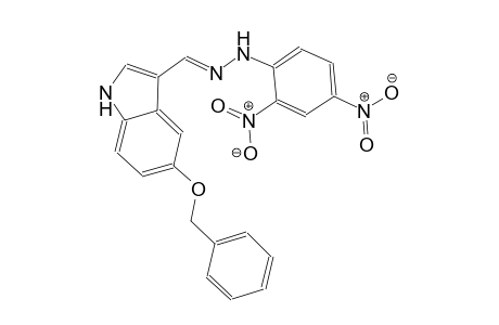 5-(benzyloxy)-1H-indole-3-carbaldehyde (2,4-dinitrophenyl)hydrazone